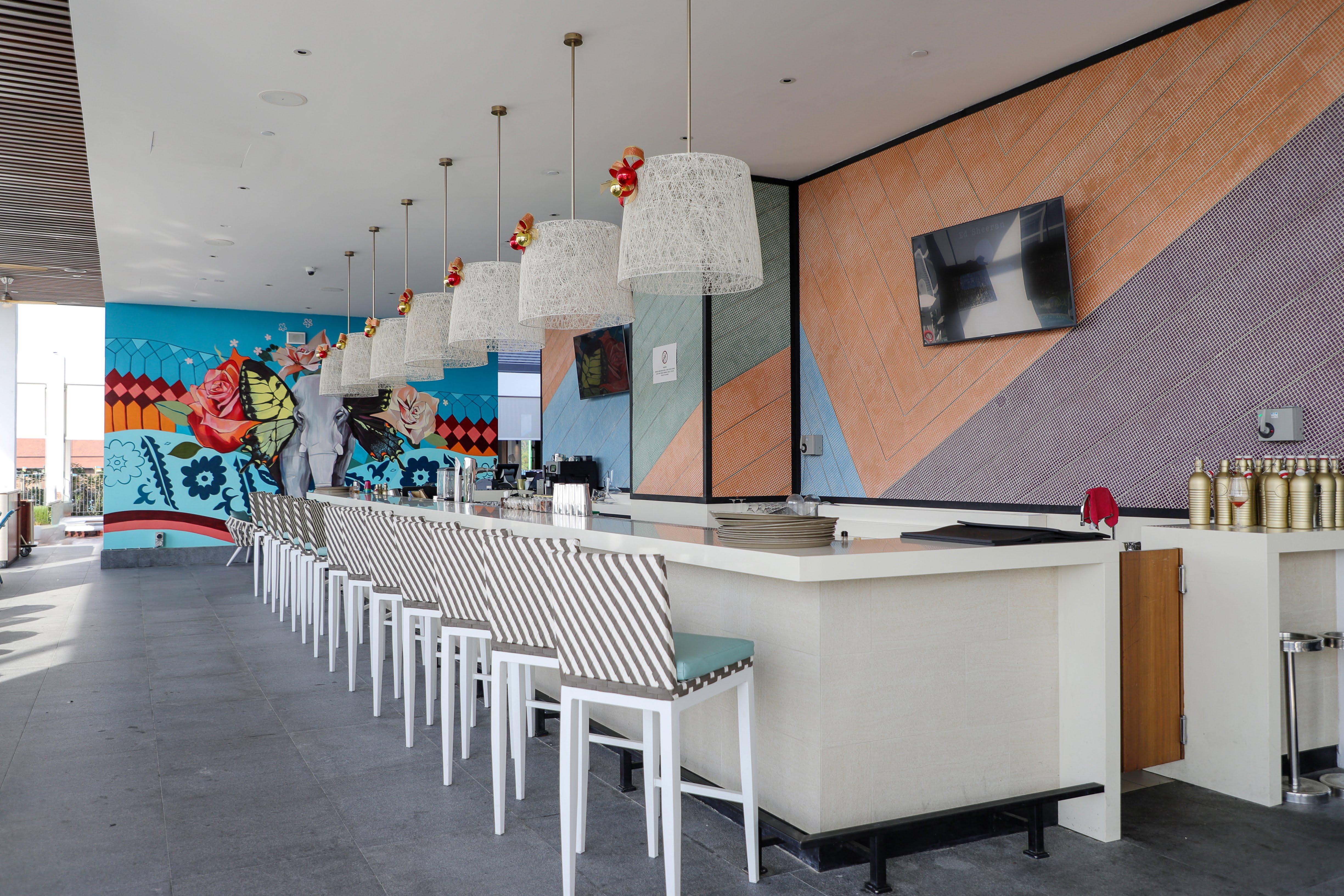 Hard Rock Hotel Desaru Coast מראה חיצוני תמונה The interior of the restaurant