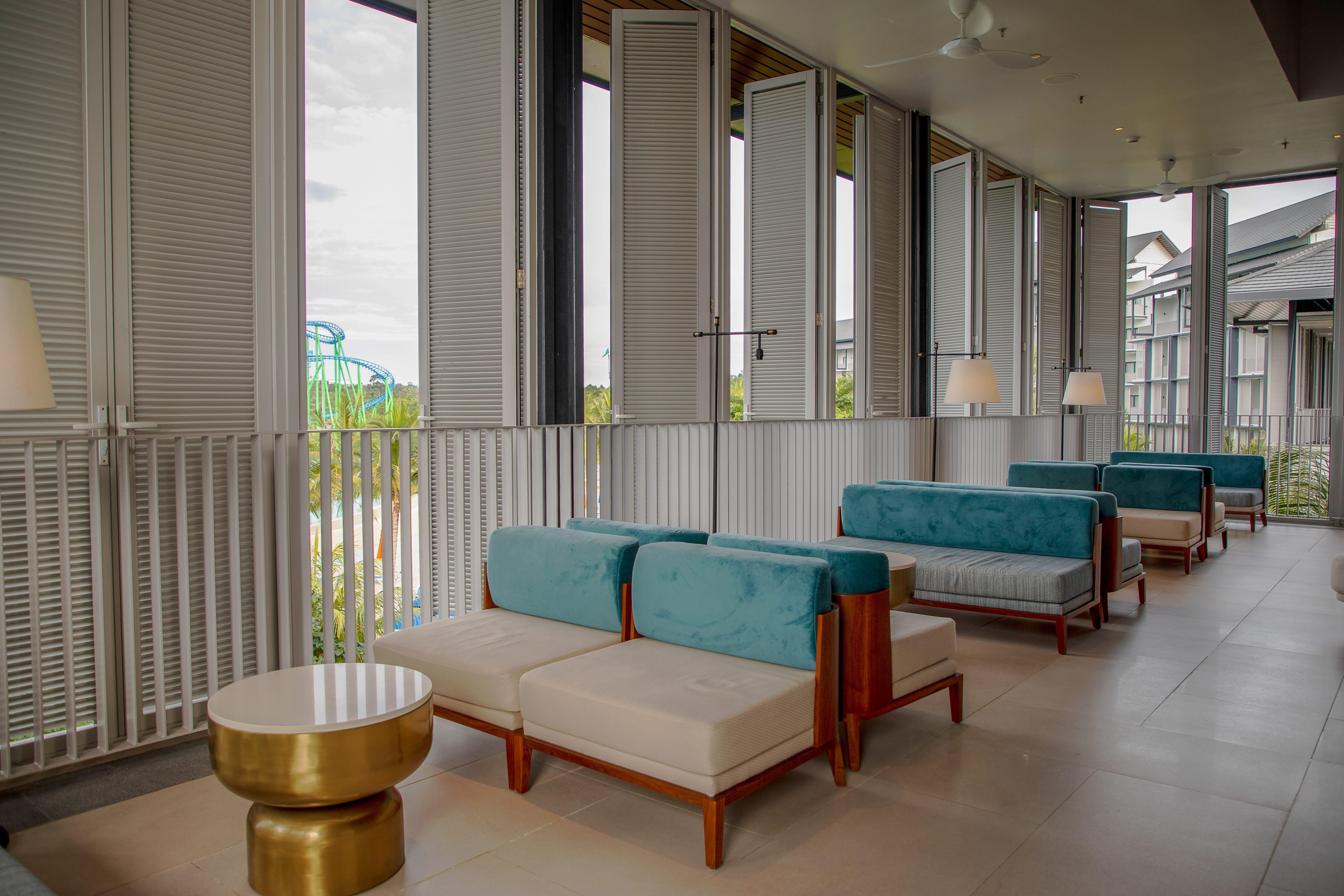 Hard Rock Hotel Desaru Coast מראה חיצוני תמונה The interior of the hotel