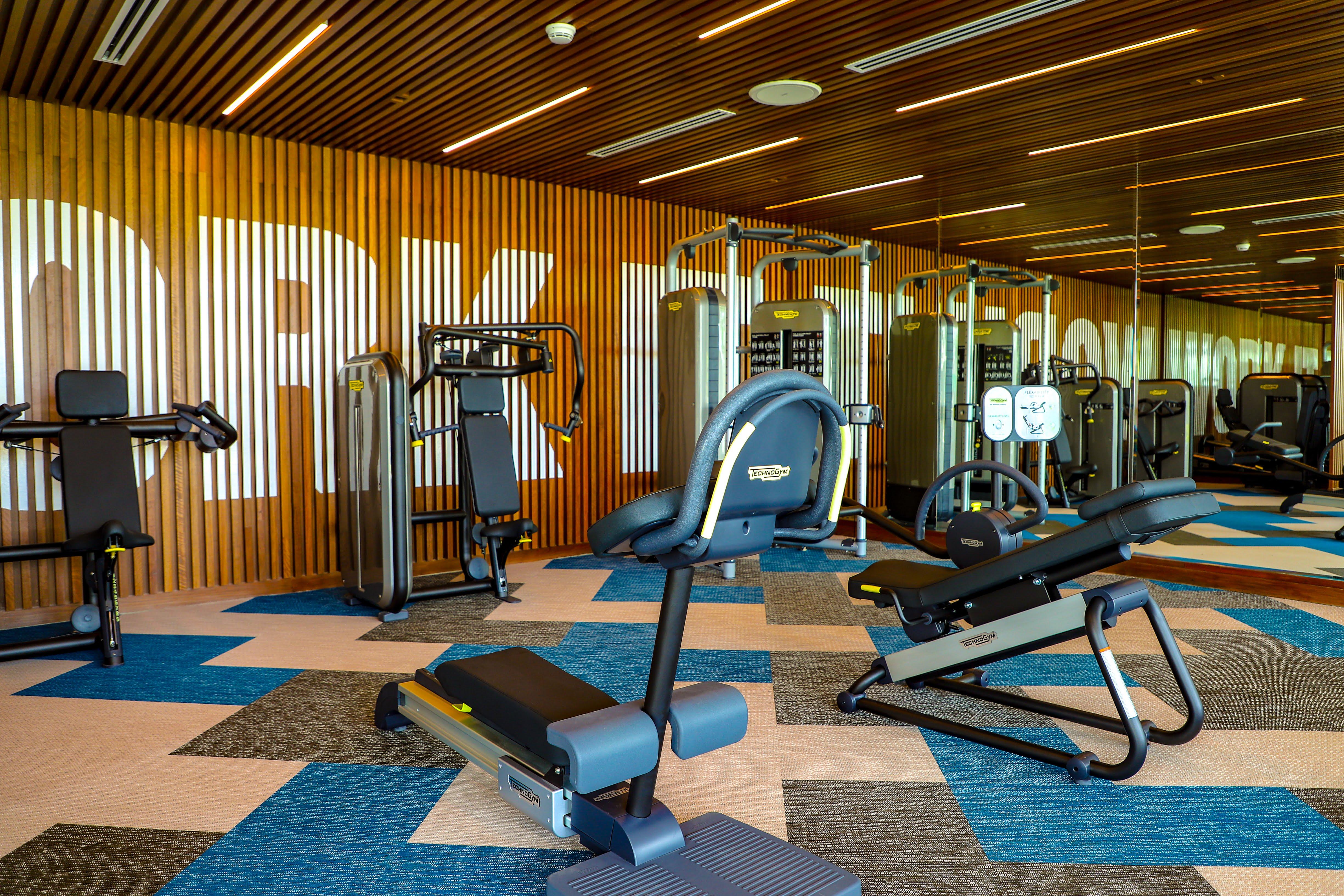 Hard Rock Hotel Desaru Coast מראה חיצוני תמונה The gym at the hotel