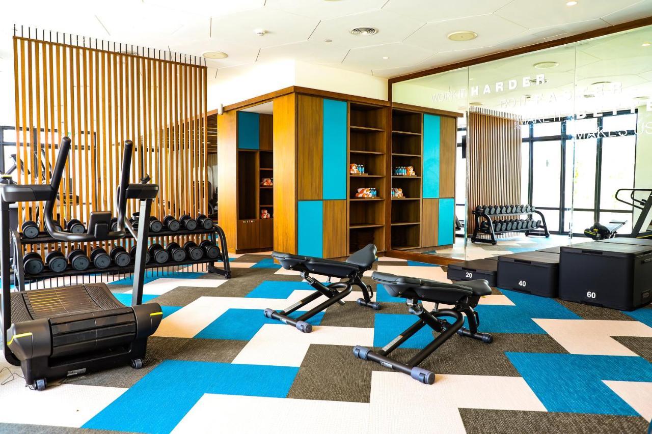 Hard Rock Hotel Desaru Coast מראה חיצוני תמונה The gym at the 10th floor